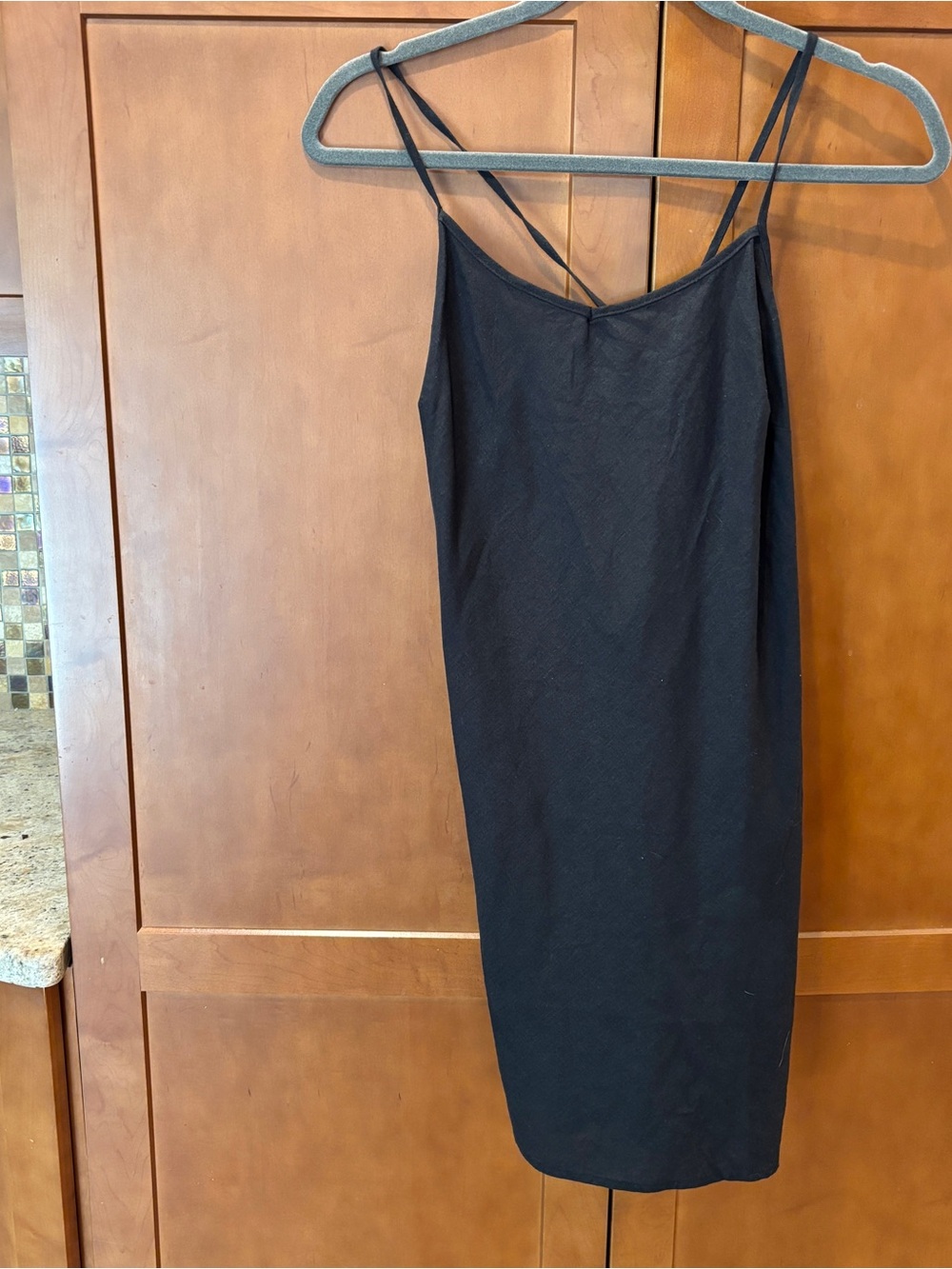 Cotton On Linen Blend Mini Shift Dress - Picture 3 of 5